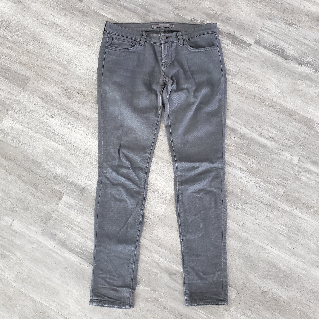Dark Grey Denim J Brand Skinny 910 Jean